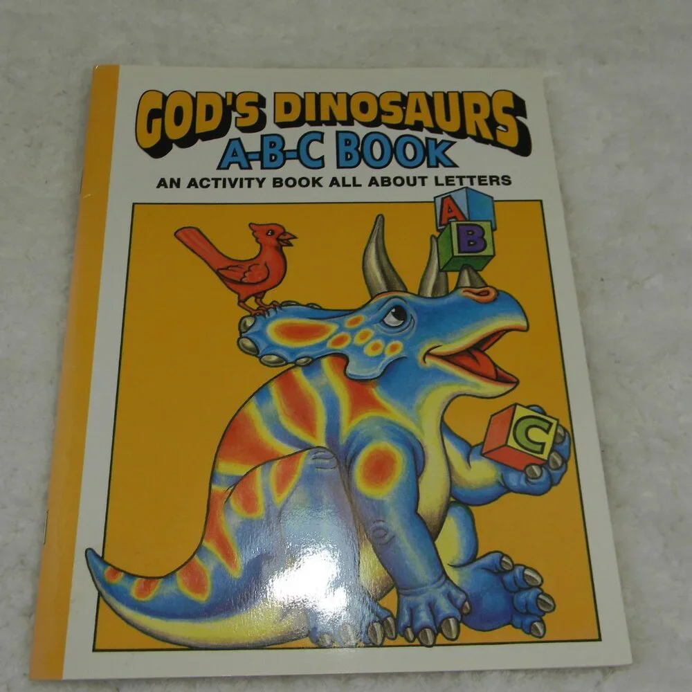 Dinosaur Creation Knowledge Books Set of 3 Books Homeschool Biblical Activity